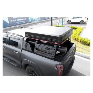 China GWM Ute POER Step Bar Heavy Duty Bed Rack for 4x4 Pick Up Truck Jeep Gladiator JT factory