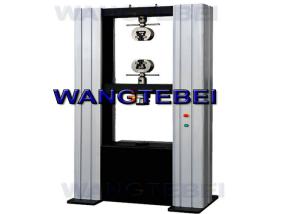 China Different Speed Settiing Electronic Universal Testing Machine For Rubber factory
