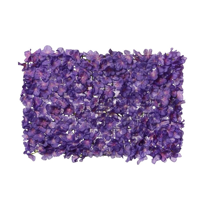 Artificial Flowers Preserved Hydrangea Flowers Wall For Homee Decoration