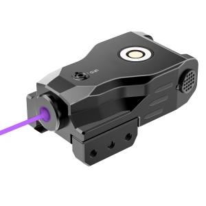 China Tactical Purple Dot Sight 405nm Pistol Laser Sight Aluminium factory