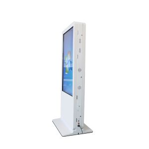55 Inch Digital Signage Kiosk Capacitive Touch Screen LCD Screen High Brightness