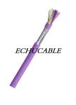 ROHS PVC Electrical twist pair shealth Multi-conductor cable UL2464 80℃ 300V