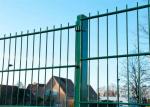 Welded Powder Coated Wire Fencing 868 Twin Wire Mesh Fencing 2.0-2.5m Width