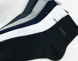 China Mens Bamboo Business Socks factory