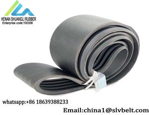 China Agricultural Transmission Triangle V Belt Rubber Fan Wrapped Narrow Banded factory