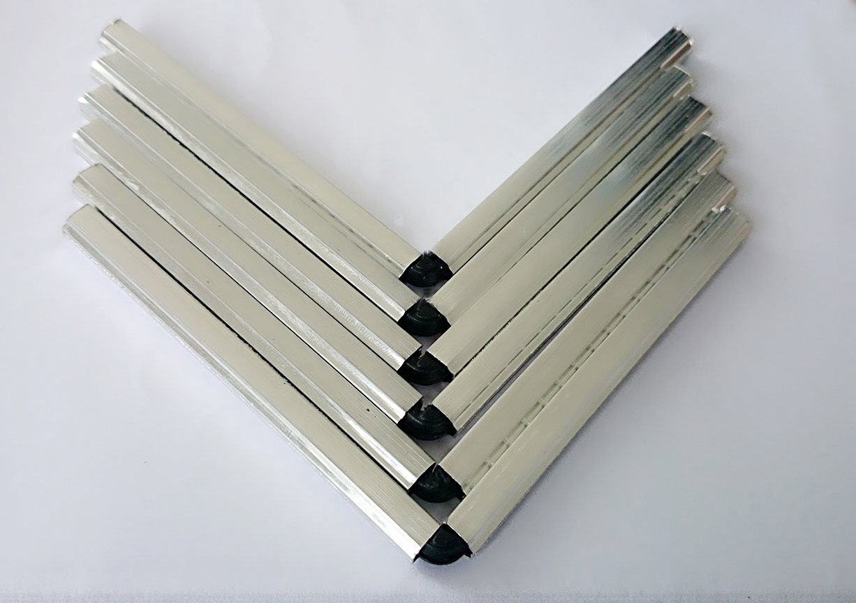 aluminium spacer bar for insulating glass windows and doors