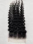 Deep wave 5x5 Customized 20A Natural Hairline Super Thin HD Lace Frontal100%