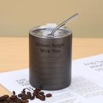 600ML Portable Stainless Steel Vacuum Insulated Travel Coffee Mugs