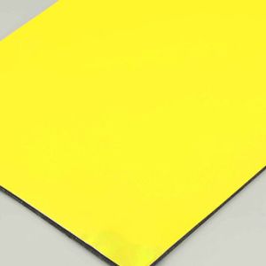 Antibacterial Orange Acp Cladding 8x4 Aluminium Composite Sheet panel Acp Sheet