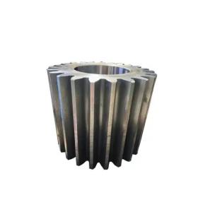 China Module 0.5-20 Precision Cylindrical Helical Spur Gear With Long Diameter For Industrial Transmission factory