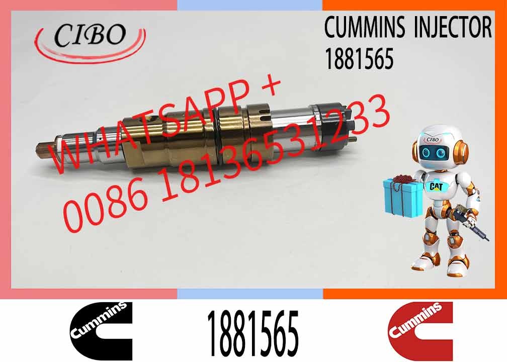 Diesel Common Rail Fuel Injector 2086663 1933613 1881565 2894920 Compatible For CUM MINS ISX SCANIA engine
