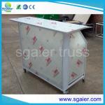 Acrylic Led Commercial Portable Bar , High Strength Portable Breakfast Bar