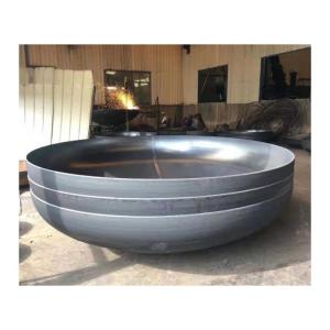 China Tank Head Stainless Steel Pipe End Caps with Welding and Casting Connection factory