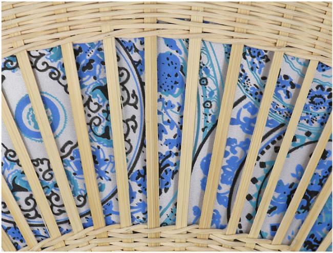 OEM Bamboo Rattan Pendant Light Umbrella Shape For House Decoration