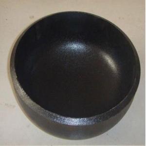 China Matt Finish DN1600 ASTM A234 WPB Carbon Steel Pipe Cap factory