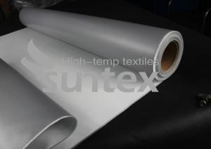 China High Temperature Fireproof Silicone Coated Fiberglass Fabric Insulation Pipe Cover factory