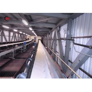 Hopper Loading Fertilizer Belt Conveyor Chemical Industry Granular Material