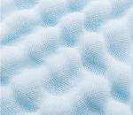 Safe Dyeing Fiber Crinkly Gauze Fabric 53 inch Stretchy Gauze Fabric