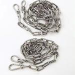 Plain Finish Steel Link Chain SS304 Din763 Stainless Chain Link 2t Working