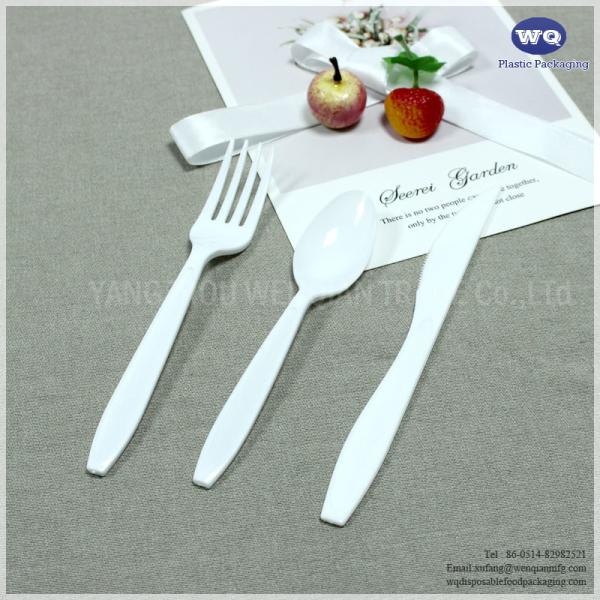 7inch White Plastic Cutlery-Disposable Cutlery Packs-disposable plastic knives