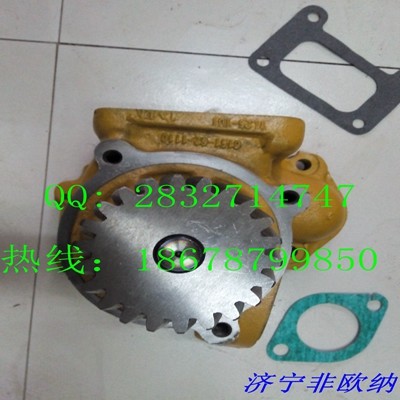 Komatsu loader water pump WA470-5,WA480-5,S6D125 water pump 6154-61-1100