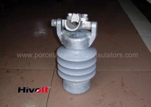 China Vertical Type Line Post Insulator With Top Clamp Self Cleaning factory