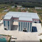 Steel Fabricated Structural Frame Prefab Industrial Warehouse Workshop Offices