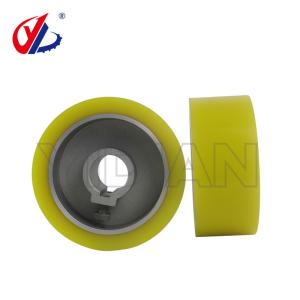 China Four Sided Planer Polyurethane Feeding Roller 120X30X50 PU Press Wheel factory