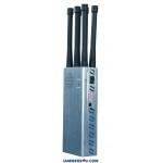 CT-1066 EUR Plus 7W 6 Antennas GSM 3G 4G WIFI 2.4GHz Jammer up to 30M