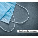High Breathability Disposable Face Mask 25g PP Non Woven Fabric Material