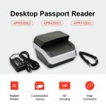 ISO 14443 OCR Card Reader for Hotel Airport Bank Check Scanner Passport ID Card