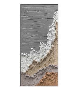 China 3D Metal Painting Hand Painted Relief Wall Art Craft Resin Painted Oil Painting for Home Decor Arts Print Method 6 Color factory