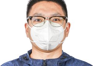 China FFP2 Safety 5 Layers Folding Non Woven Dust KN95 Face Mask , Breathable Respirators KN95 Cover factory