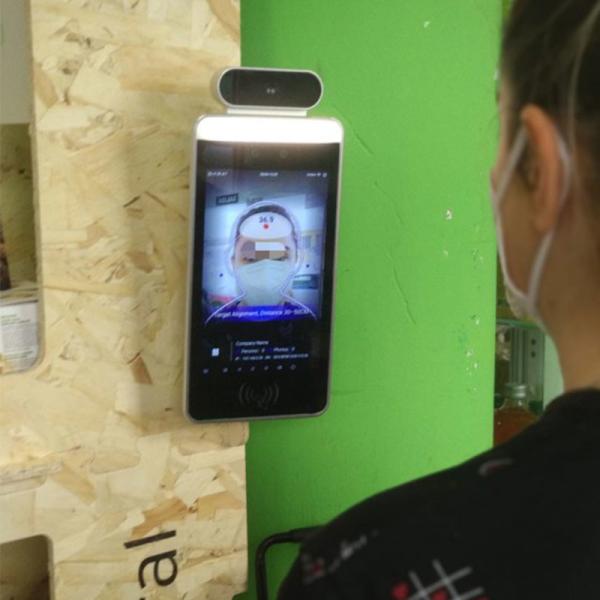 HFSecurity RA10T 10.1 Inch Face Recognition RA10T Outdoor Facial Recognition