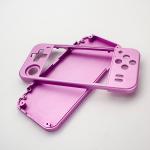 Customized CNC Machined Aluminum Parts Pink Electroplating Phone Case CNC Metal