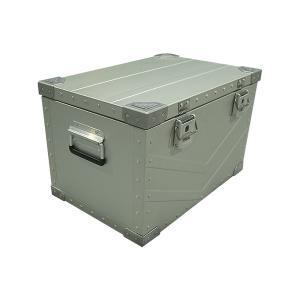 China 600*400*300mm Anodized Aluminum Alloy Outdoor Hiking Storage Box for Vintage Glamping factory