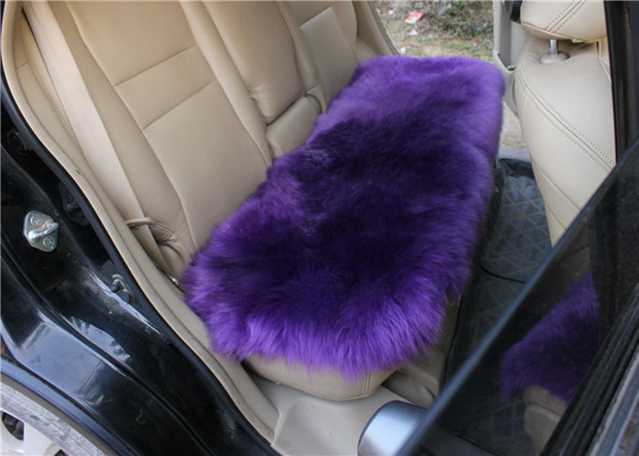 Durable Genuine Tanned Lambswool Seat Cushion For Preventing Pressure Ulcers