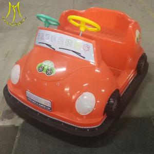 China Hansel small amusement park coin plastic electronic bumper car go kart factory