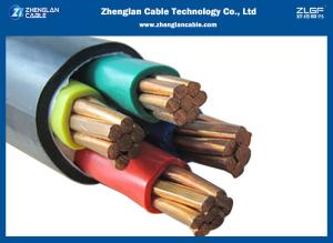 China 1kv NYY Cu Pvc LV 4x25sqmm Flame Retardant Power Cable factory