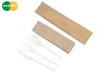 Food Grade Lightweight Disposable Wrapped Biodegradable Cutlery Knife