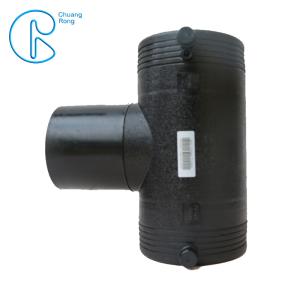 China SDR17.6 HDPE Electrofusion Equal Tee Pipe Fitting factory