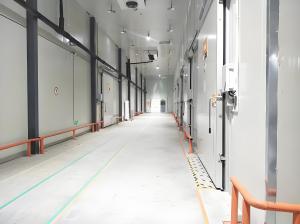 China Bitzer Aluminum Freezer installation with Temperature/Humidity Alarm factory