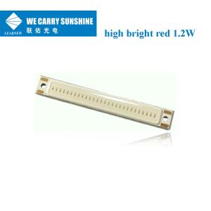 China Bike Light DC2V High Power Red LED 80mA 60LM/W sMD COB LED chip factory
