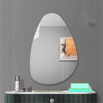 Customized Size Beveled Glass Beauty Salon Makeup Furniture for Bathroom