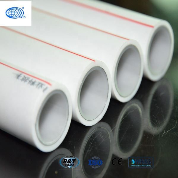China Customized White Polypropylene Pipe PPR Water Supply Pipe factory