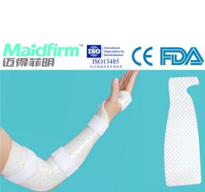 China Waterproof Custom Thermoplastic Splint Elbow And Wrist Immobilization factory