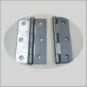 China Ms Steel Iron Door Hinges 1 Dozpair Unpolished Packed Butt Door Hinges factory