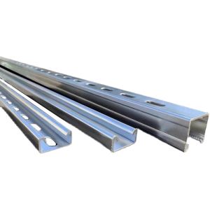 China Silver Anodizing Alloy Aluminum Strut Channel With Excellent Corrosion Resistance factory
