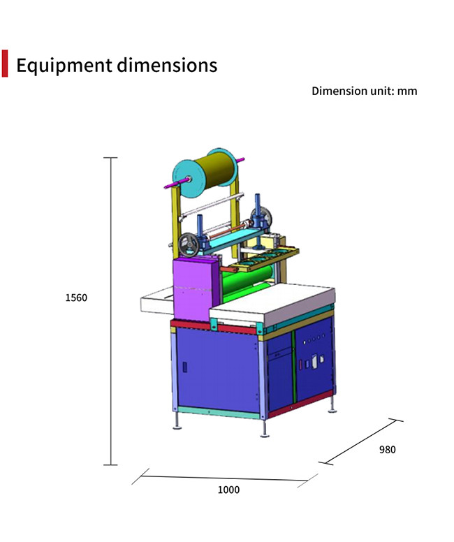 OEM HEPA Filter Making Machine HVAC Air Filter Screen Rewinding Machine
