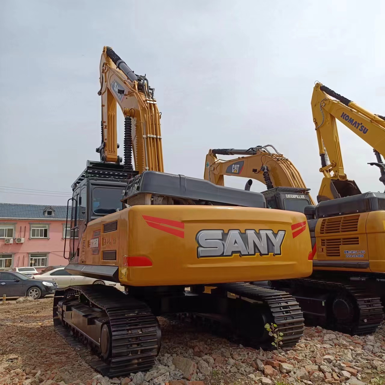 Original Hydraulic Valve Used SANY SY365H Excavators for Large Construction Sites